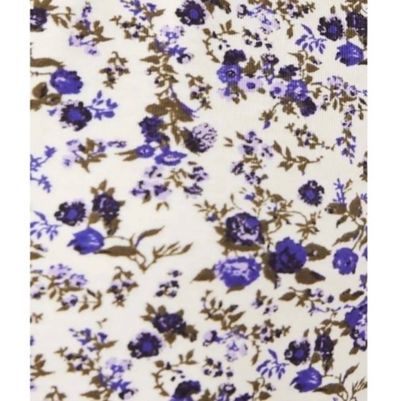 FREE PEOPLE Kaya Print Cutout Bodysuit in Ivory - Picture 3 of 8